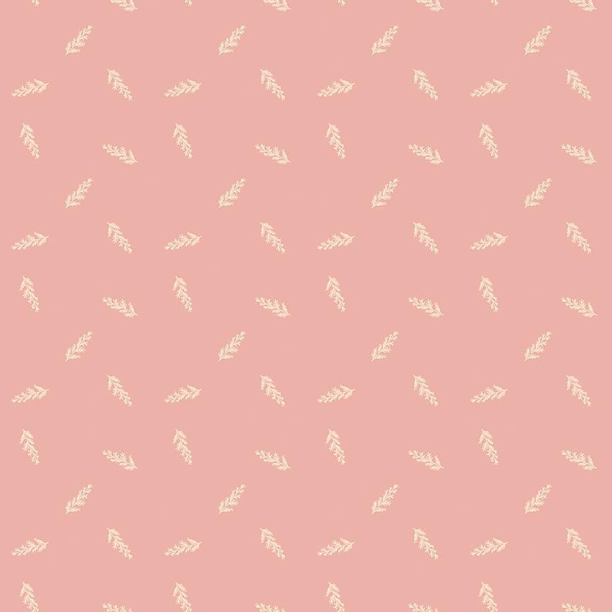 Petals & Hazel Toss Coral by Simple Simon and Company for Riley Blake Designs - C18223-CORAL