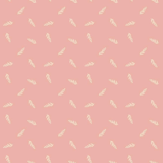 Petals & Hazel Toss Coral by Simple Simon and Company for Riley Blake Designs - C18223-CORAL