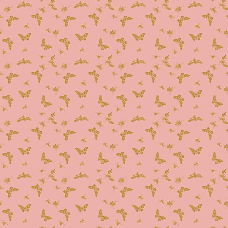 Petals & Hazel Flutter Coral by Simple Simon and Company for Riley Blake Designs - C18224-CORAL