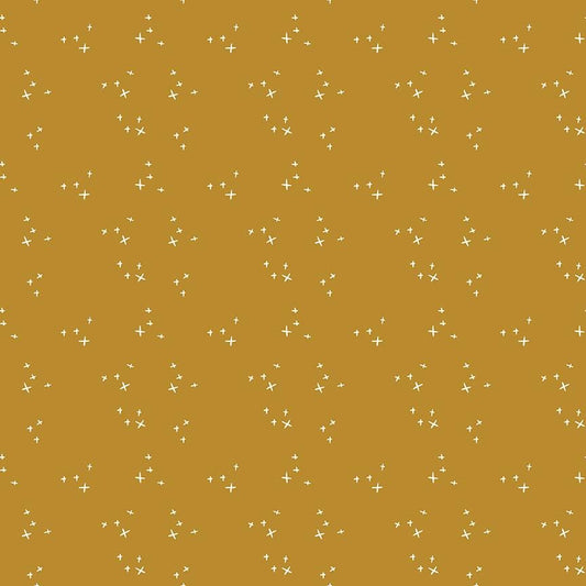 Petals & Hazel Scatter Butterscotch by Simple Simon and Company for Riley Blake Designs - C18225-BUTTERSCOTCH