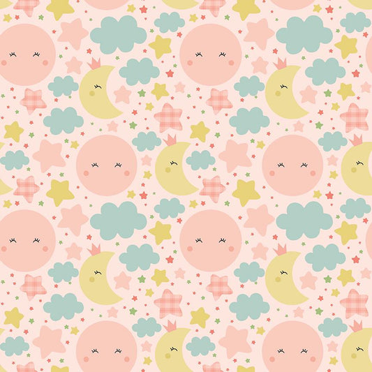 Flannel Love You to the Moon Nighttime Blush