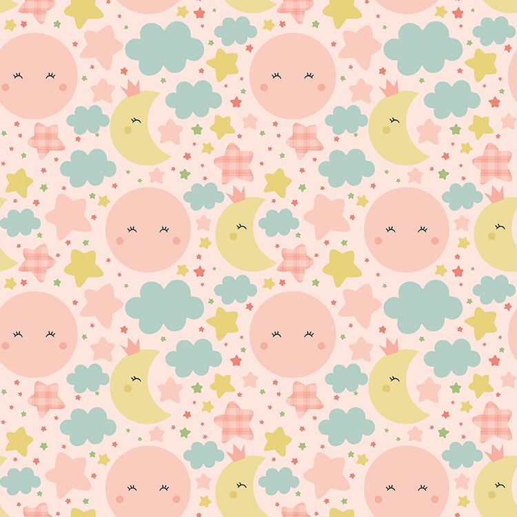 Flannel Love You to the Moon Nighttime Blush
