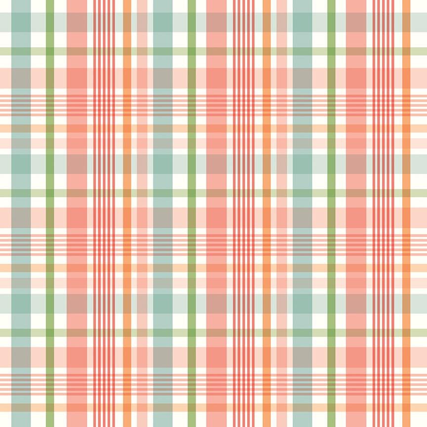 Flannel Love You to the Moon Plaid Multi