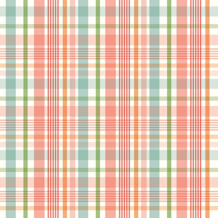 Flannel Love You to the Moon Plaid Multi