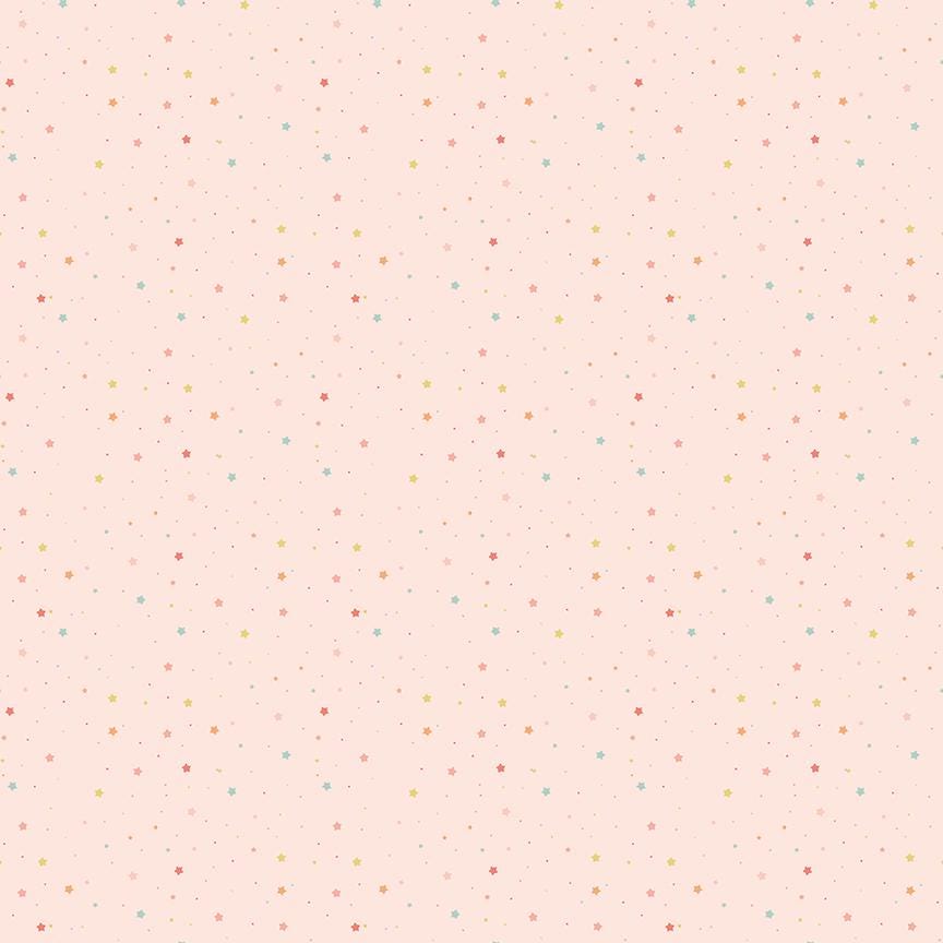 Flannel Love You to the Moon Stars Blush