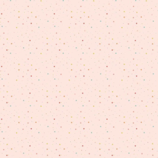 Flannel Love You to the Moon Stars Blush