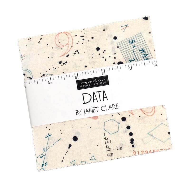 Data Charm Pack by Janet Clare for Moda Fabrics - 24670PP