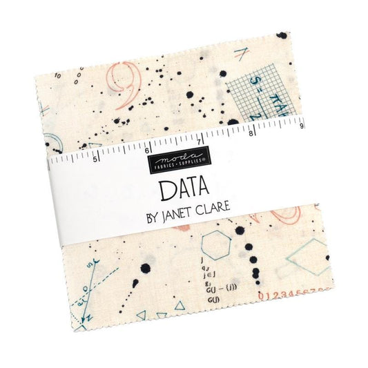 Data Charm Pack by Janet Clare for Moda Fabrics - 24670PP