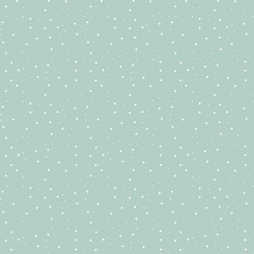 Flannel Love You to the Moon Stars Powder