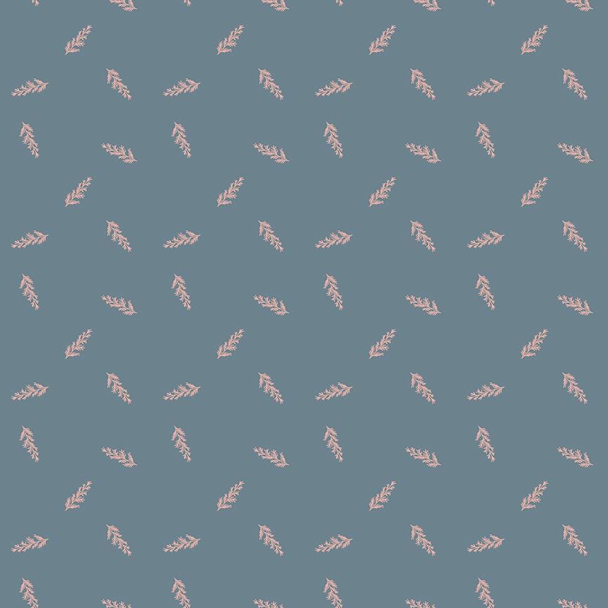 Petals & Hazel Toss Blue by Simple Simon and Company for Riley Blake Designs - C18223-BLUE
