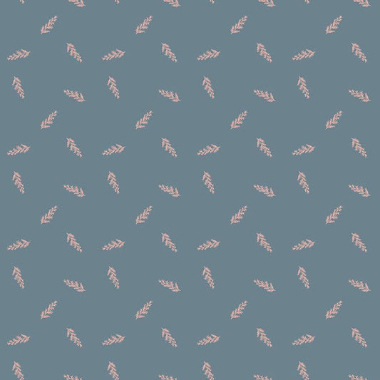 Petals & Hazel Toss Blue by Simple Simon and Company for Riley Blake Designs - C18223-BLUE