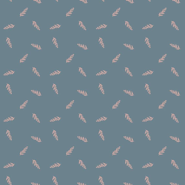 Petals & Hazel Toss Blue by Simple Simon and Company for Riley Blake Designs - C18223-BLUE