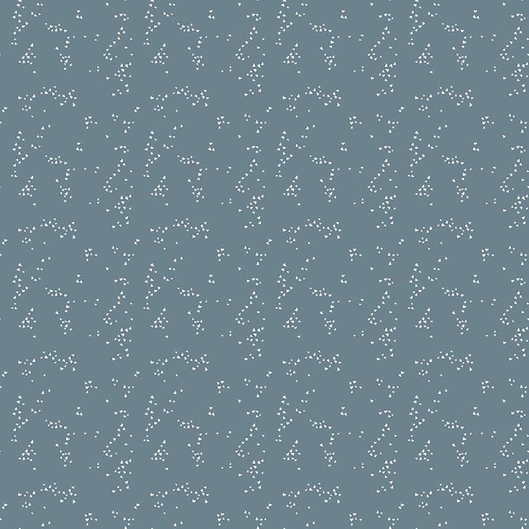 Petals & Hazel Hearts Blue by Simple Simon and Company for Riley Blake Designs - C18226-BLUE