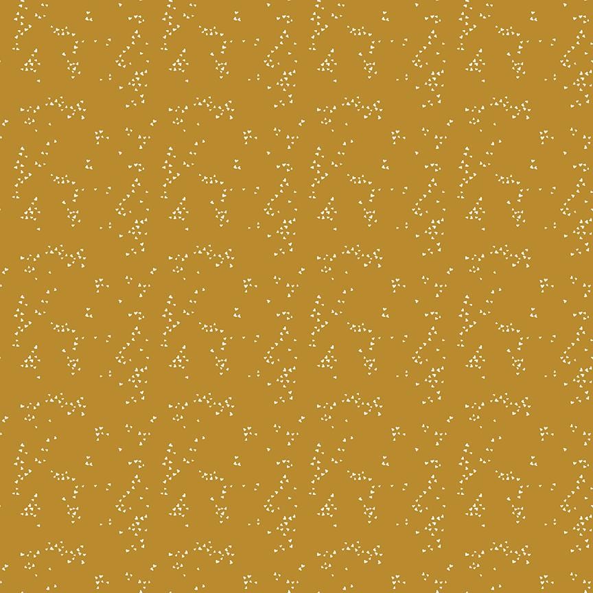 Petals & Hazel Hearts Butterscotch by Simple Simon and Company for Riley Blake Designs - C18226-BUTTERSCOTCH