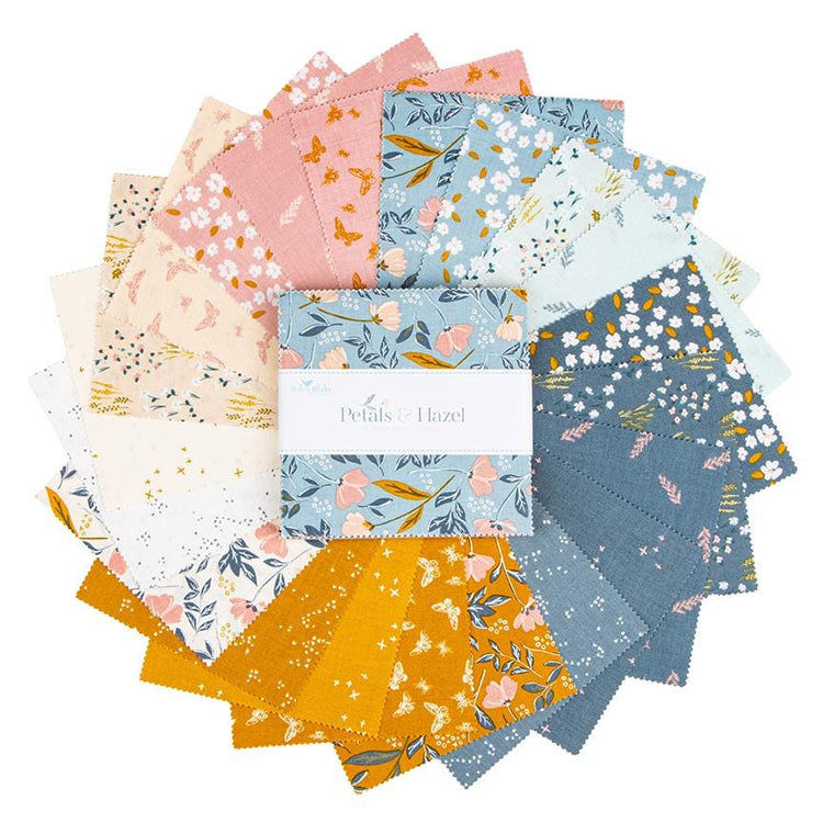 Petals & Hazel 5" Stacker by Simple Simon and Company for Riley Blake Design Fabrics - 5-18220-42