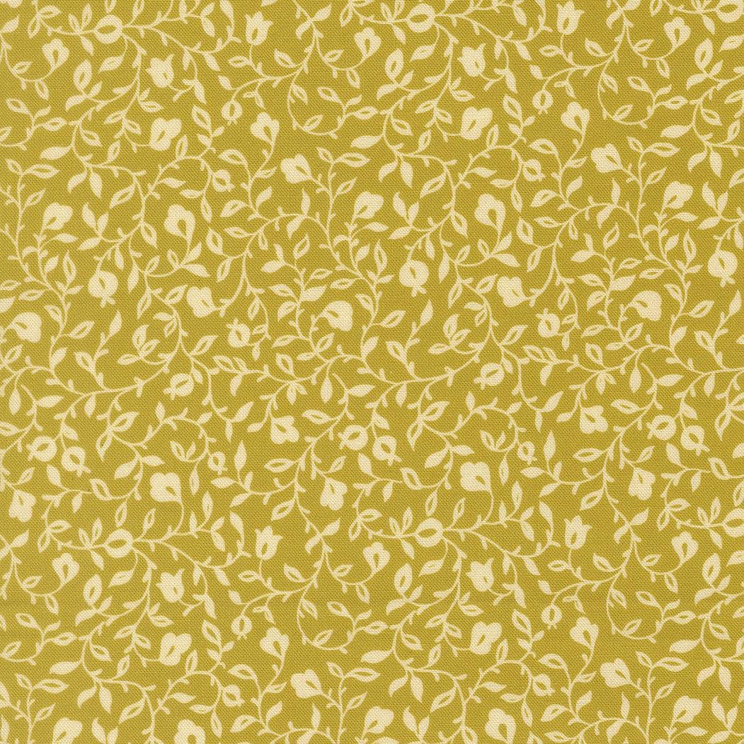 Sitara Affinity Small Floral Vines Pesto by Crystal Manning for Moda Fabrics - 11985 18