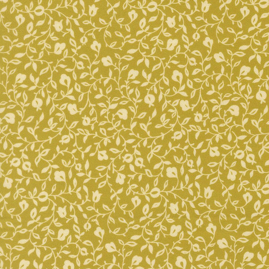 Sitara Affinity Small Floral Vines Pesto by Crystal Manning for Moda Fabrics - 11985 18