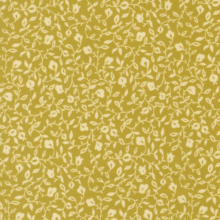 Sitara Affinity Small Floral Vines Pesto by Crystal Manning for Moda Fabrics - 11985 18