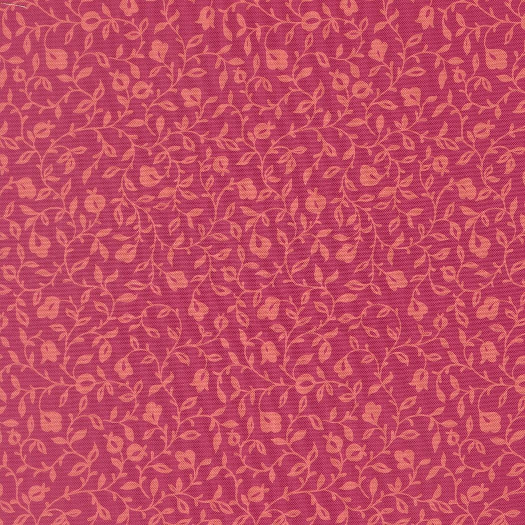 Sitara Affinity Small Floral Vines Pomegranate by Crystal Manning for Moda Fabrics - 11985 24