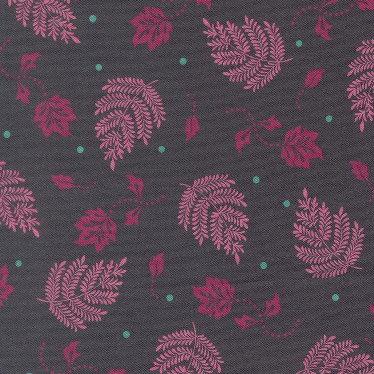 Sitara Paisley Leaf Blenders Midnight by Crystal Manning for Moda Fabrics - 11986 12