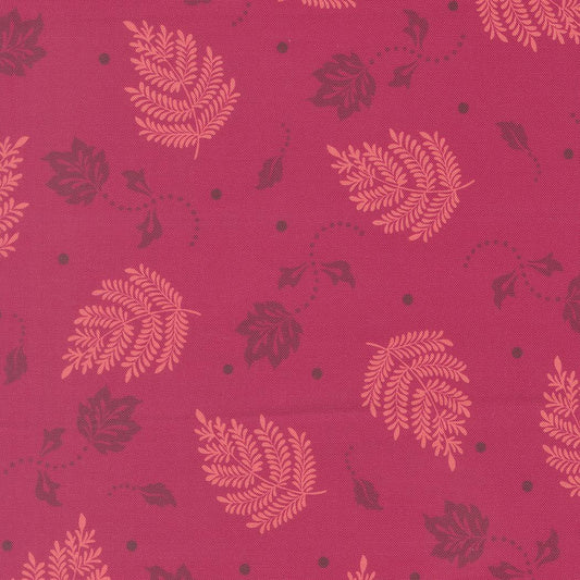 Sitara Paisley Leaf Blenders Pomegranate by Crystal Manning for Moda Fabrics - 11986 24