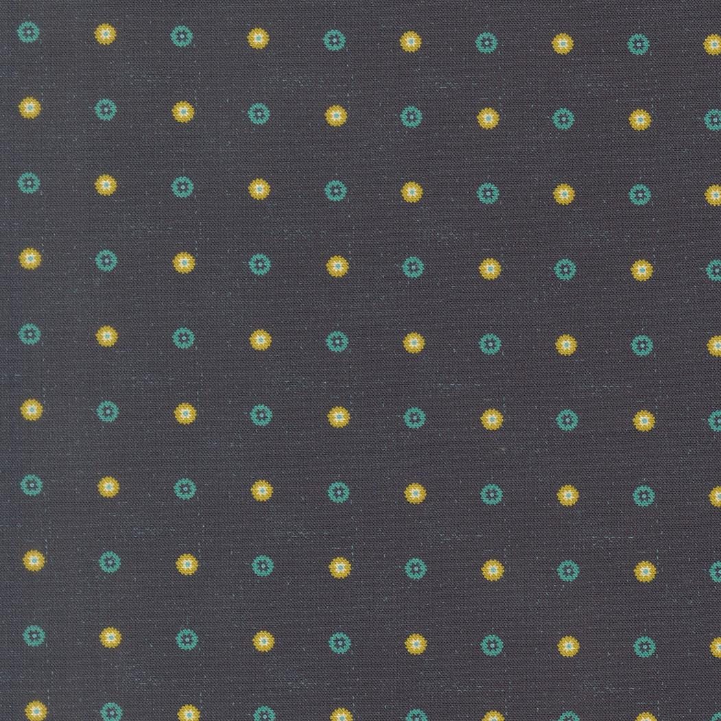 Sitara Floret Dots Midnight by Crystal Manning for Moda Fabrics - 11987 12