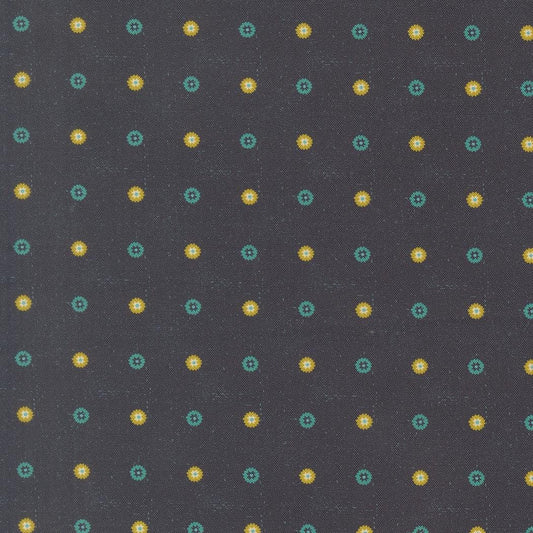 Sitara Floret Dots Midnight by Crystal Manning for Moda Fabrics - 11987 12