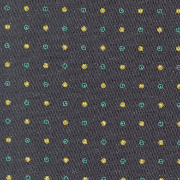 Sitara Floret Dots Midnight by Crystal Manning for Moda Fabrics - 11987 12