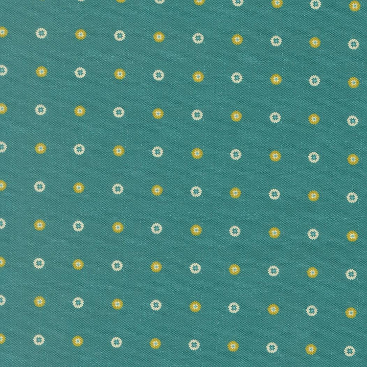 Sitara Floret Dots Lagoon by Crystal Manning for Moda Fabrics - 11987 15