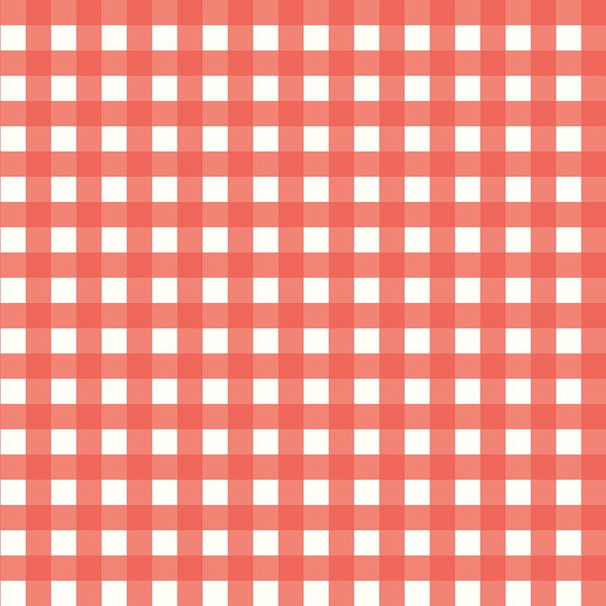 Flannel Love You to the Moon Gingham Rouge