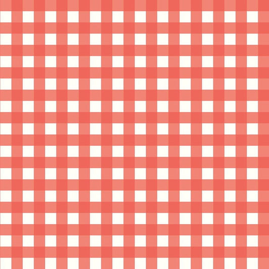Flannel Love You to the Moon Gingham Rouge