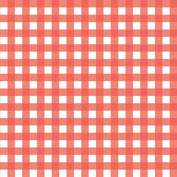 Flannel Love You to the Moon Gingham Rouge