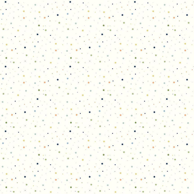Flannel Love You to the Moon Stars Multi