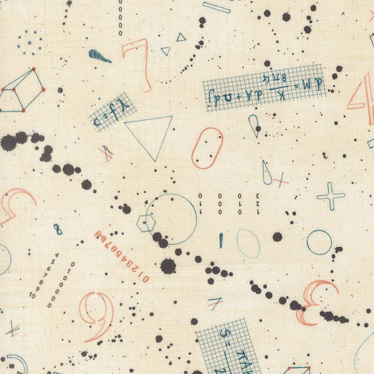 Data Black Holes Geometrics Lovelace by Janet Clare for Moda Fabrics - 24670 11