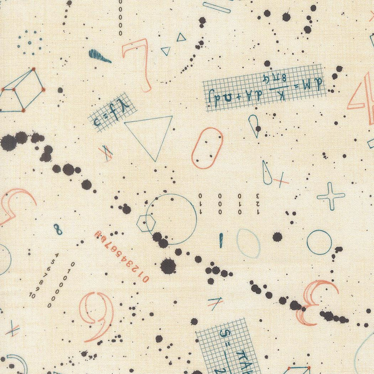 Data Black Holes Geometrics Lovelace by Janet Clare for Moda Fabrics - 24670 11