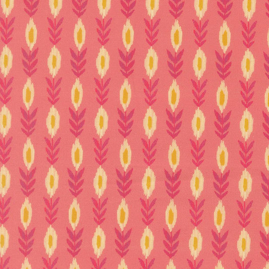 Sitara Vines Stripes Rose by Crystal Manning for Moda Fabrics - 11984 25