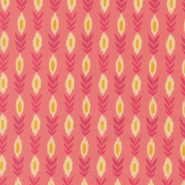 Sitara Vines Stripes Rose by Crystal Manning for Moda Fabrics - 11984 25