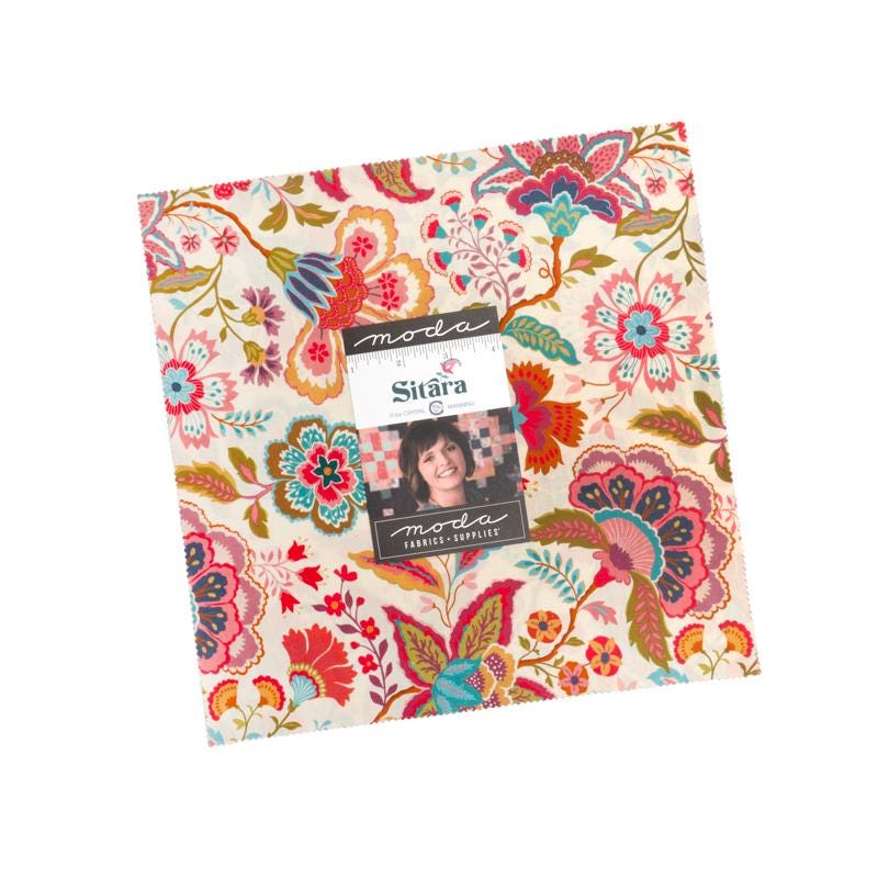 Sitara Layer Cake by Crystal Manning for Moda Fabrics - 11980LC - 42 pieces