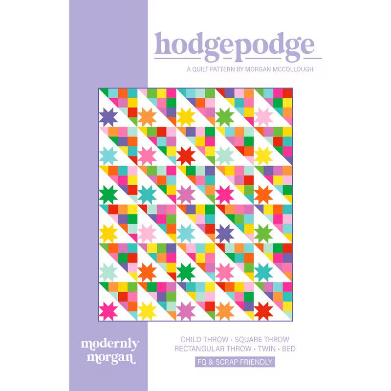 Hodgepodge Quilt Kit with Sitara fabric by Moda Fabrics - quilt kit with pattern