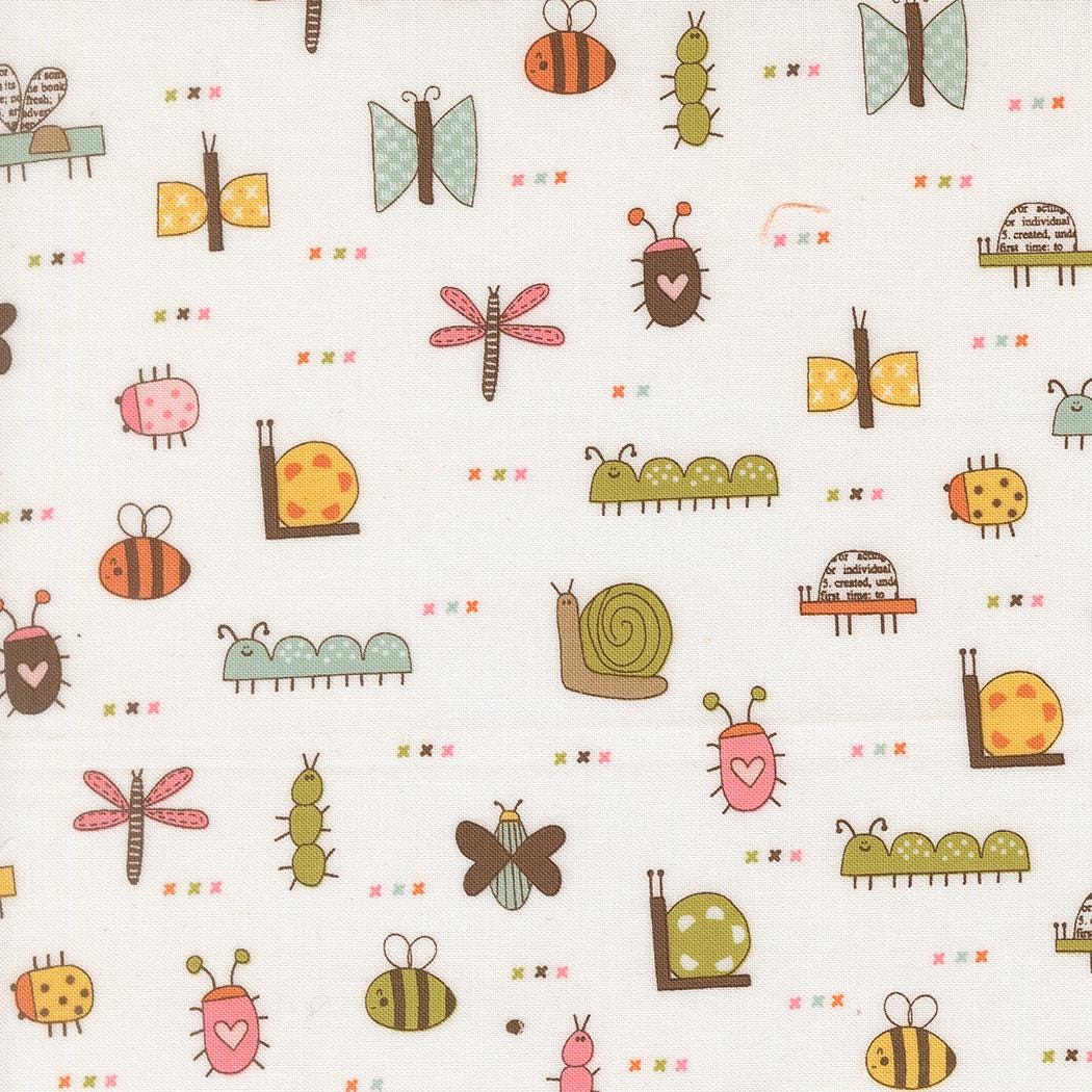 Bug Collector The Bugs Novelty Cloud by Sweetwater for Moda Fabrics - 55731 11