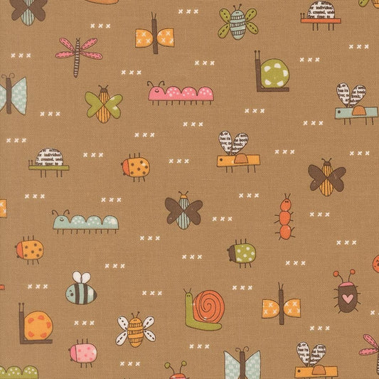 Bug Collector The Bugs Novelty Stone by Sweetwater for Moda Fabrics - 55731 19