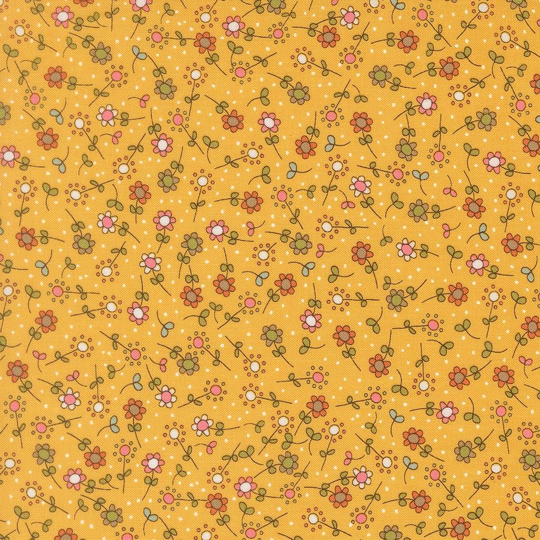 Bug Collector Meadow Small Floral Sunshine by Sweetwater for Moda Fabrics - 55733 15