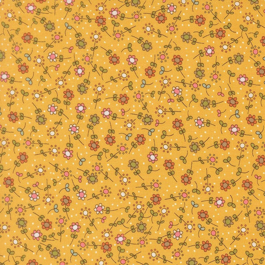Bug Collector Meadow Small Floral Sunshine by Sweetwater for Moda Fabrics - 55733 15