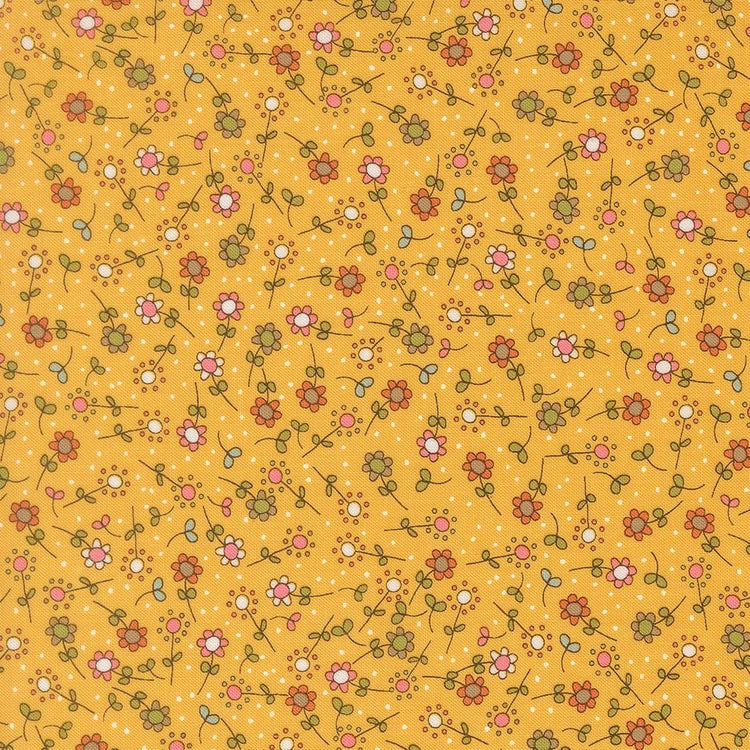 Bug Collector Meadow Small Floral Sunshine by Sweetwater for Moda Fabrics - 55733 15