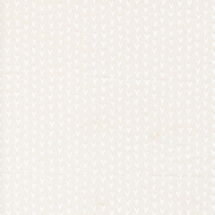 Bug Collector Love Bug Blenders Heart Stripe Cloud White by Sweetwater for Moda Fabrics - 55734 21