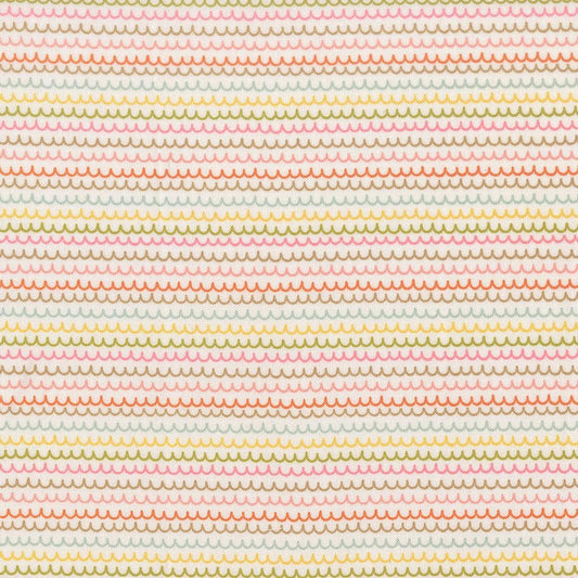Bug Collector Squiggles Stripes Cloud by Sweetwater for Moda Fabrics - 55735 11