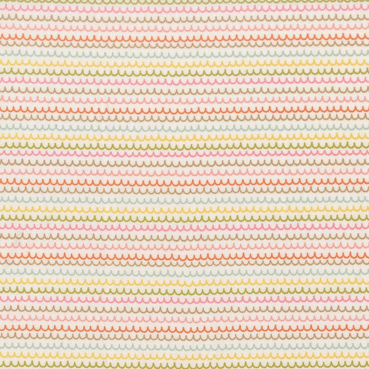 Bug Collector Squiggles Stripes Cloud by Sweetwater for Moda Fabrics - 55735 11
