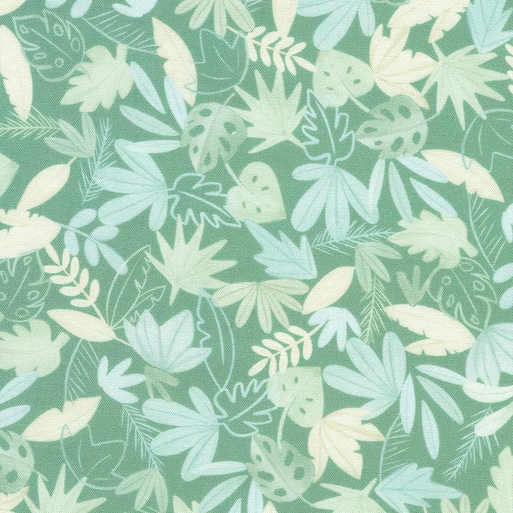 Packed Foliage Eucalyptus by Studio RK Collection by Robert Kaufman Fabrics - SRKD-24065-385