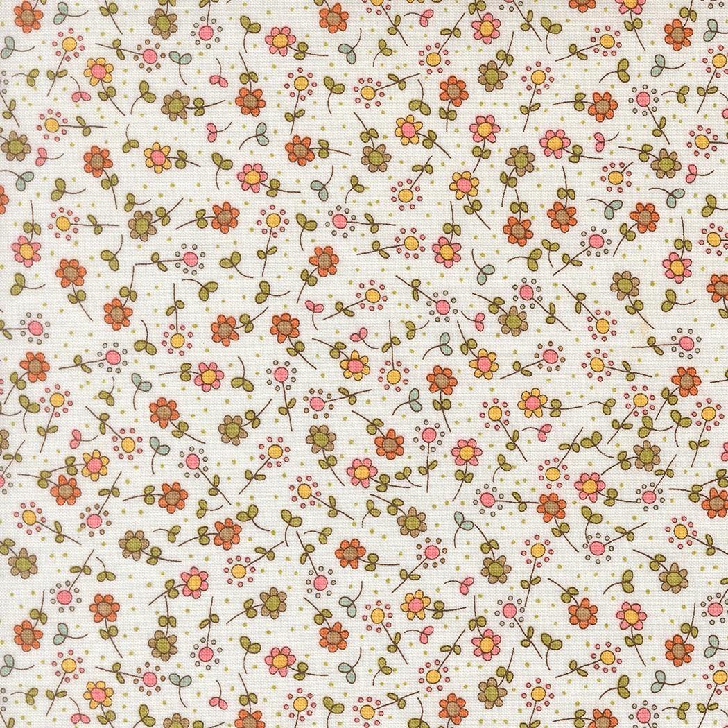 Bug Collector Meadow Small Floral Cloud by Sweetwater for Moda Fabrics - 55733 11