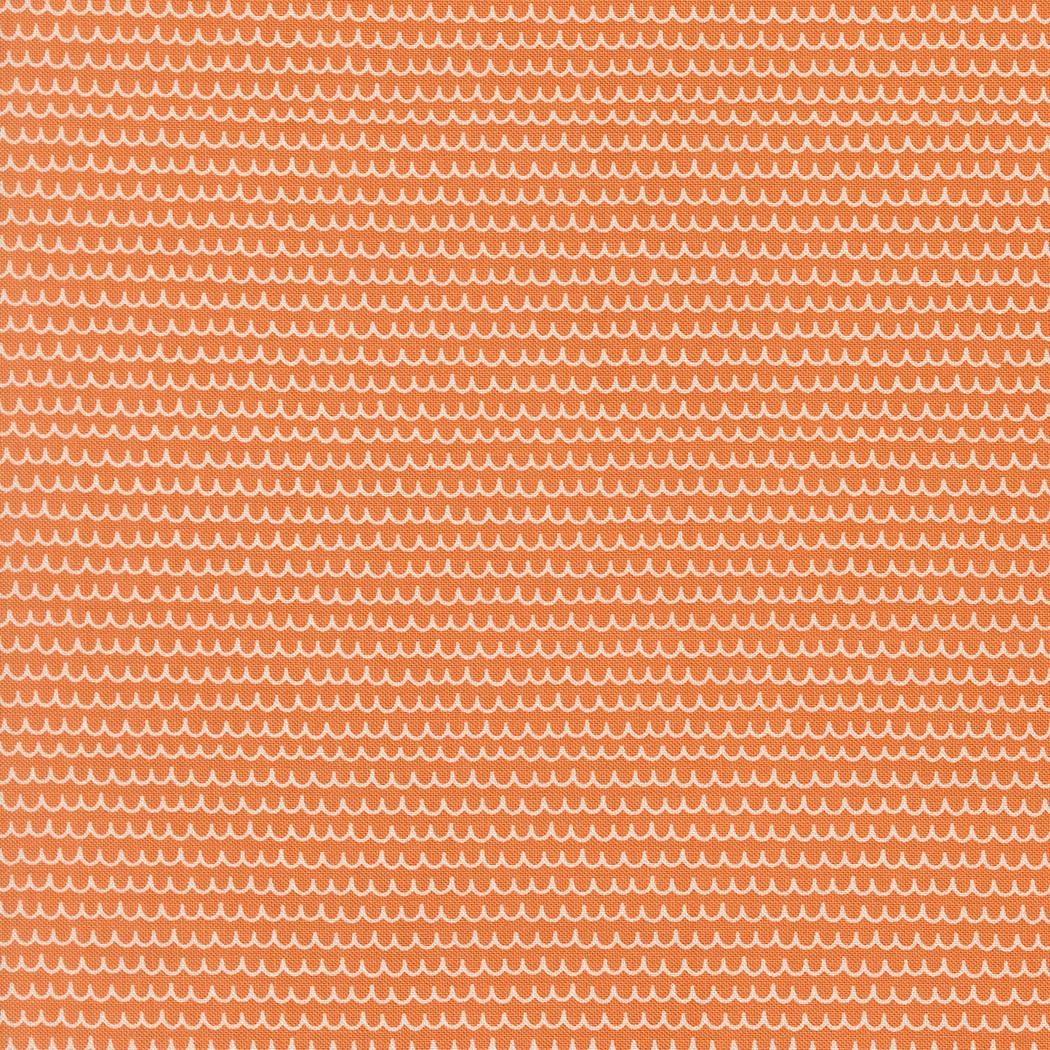 Bug Collector Squiggles Stripes Orange by Sweetwater for Moda Fabrics - 55735 26